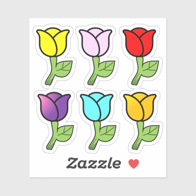 Roses Sticker (Sheet)