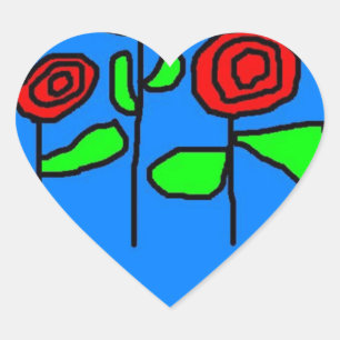 Roses stickers