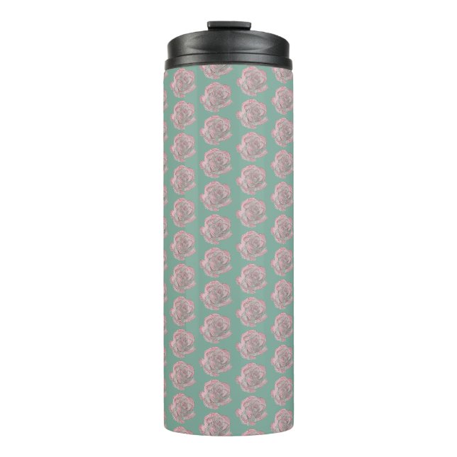 Roses Thermal Tumbler (Front)