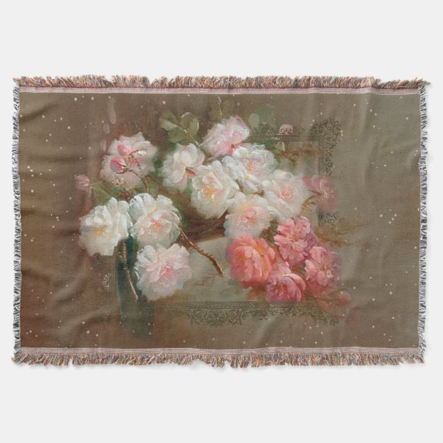 ROSES - Throw Blanket (Front)