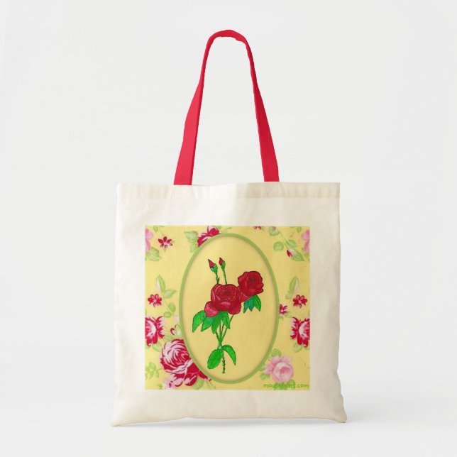 Roses Tote Bag (Front)
