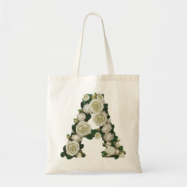 ROSES TOTE LETTER A BAG (Front)