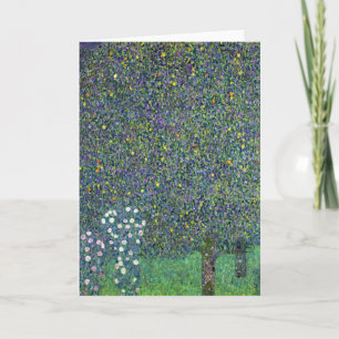 Roses under the Trees, c.1905 Holiday Card