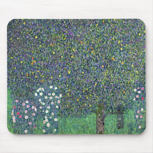 Roses under the Trees, c.1905 Mouse Mat (Front)