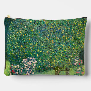Roses Under the Trees Gustav Klimt Art Print Accessory Pouch