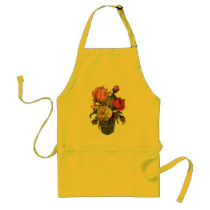 Roses Victorian flower floral rose bouquet Standard Apron