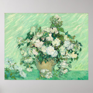 Roses - Vincent van Gogh Fine Art Poster