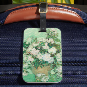 Roses Vincent van Gogh Luggage Tag