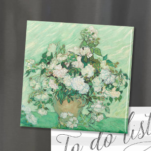 Roses   Vincent Van Gogh Magnet