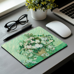 Roses   Vincent Van Gogh Mouse Mat