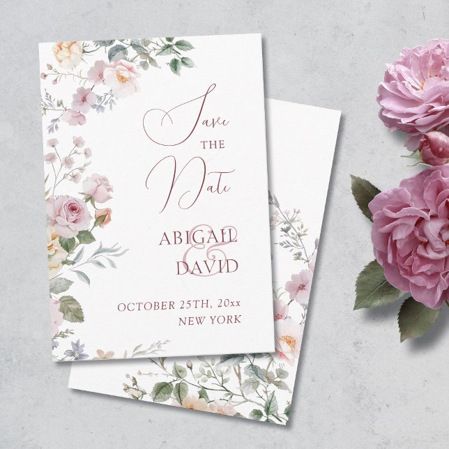 Roses Wedding Save The Date (Creator Uploaded)