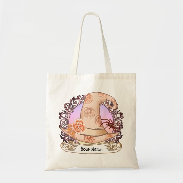 Roses Witch Hat tote bags (Front)