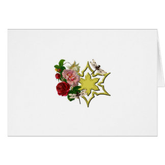 Roses with Dragonfly