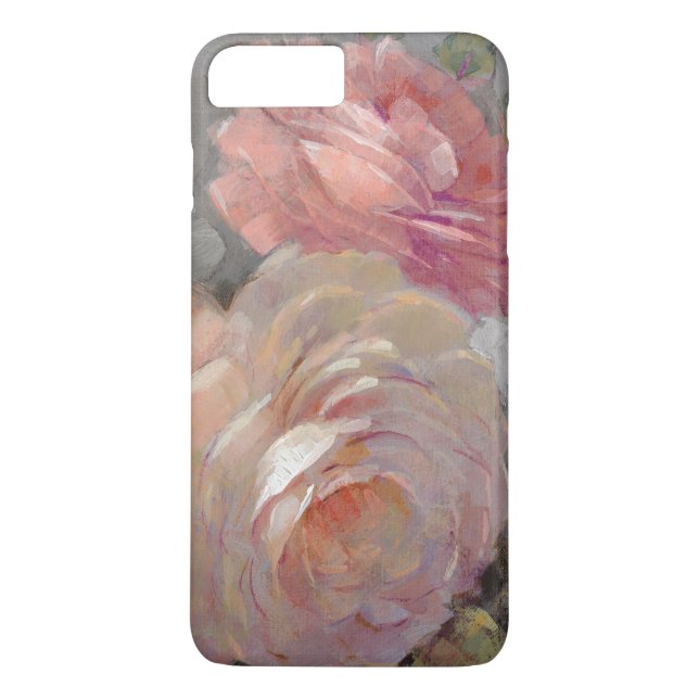Roses with Grey Case-Mate iPhone Case (Back)