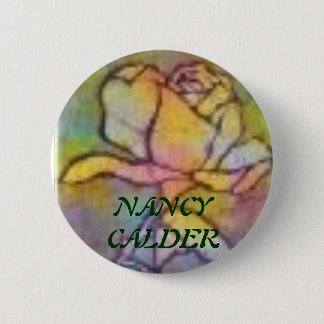 rosestainglass, NANCYCALDER 6 Cm Round Badge