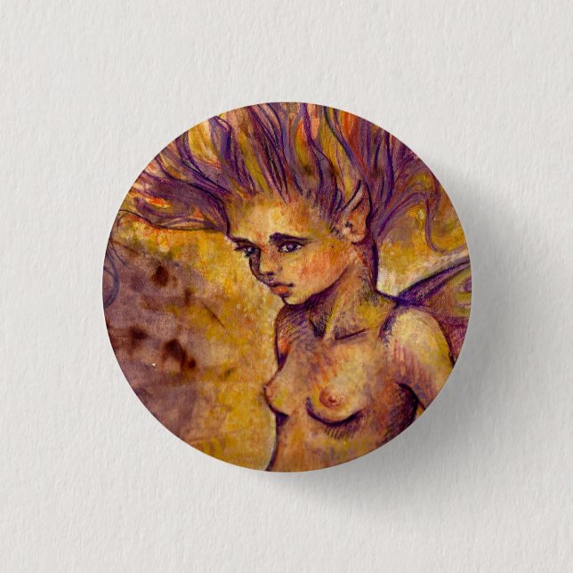 Rosetta 3 Cm Round Badge (Front)