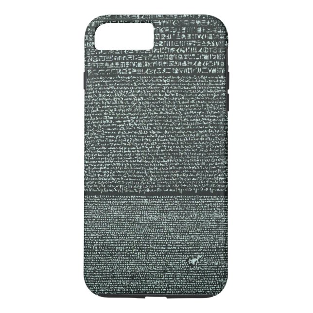 Rosetta Stone Ancient Egyptian hieroglyphs Case-Mate iPhone Case (Back)