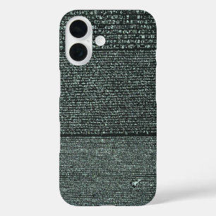 Rosetta Stone Ancient Egyptian hieroglyphs iPhone 16 Case