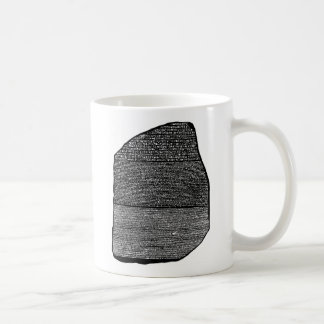 Rosetta stone coffee mug