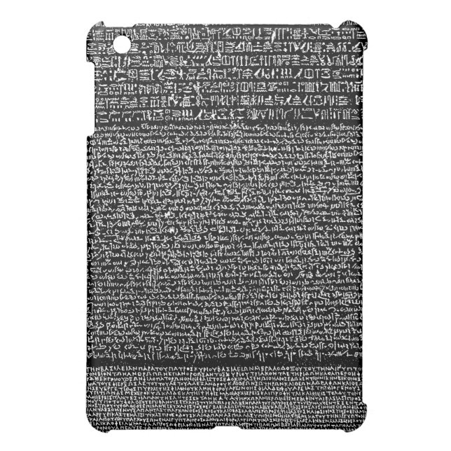 Rosetta Stone iPad Case iPad Mini Case (Back)