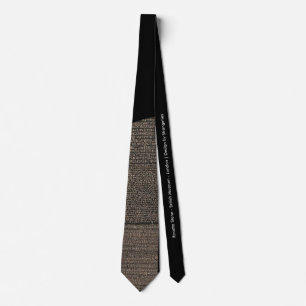 Rosetta Stone Tie