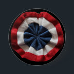 Rosette (French Revolution) 7.5 Cm Round Badge<br><div class="desc">French-style rosette</div>