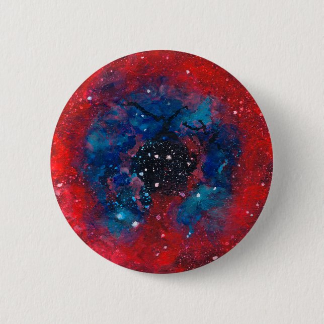 Rosette Nebula button (Front)