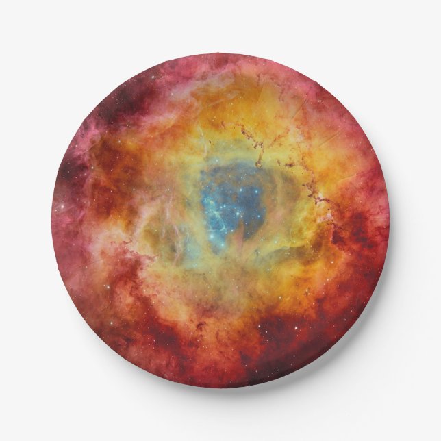 Rosette Nebula Paper Plate (Front)