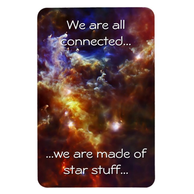 Rosette Nebula's Stellar Nursery Magnet (Vertical)
