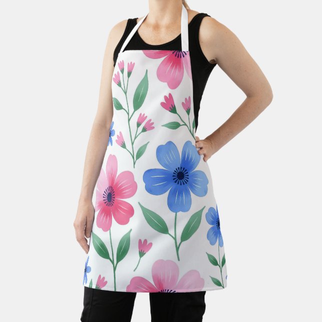 Rosewater Bloom Apron (Insitu)