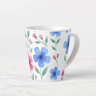Rosewater Bloom Delight Latte Mug