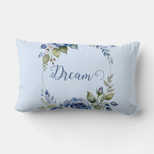 Rosewater Daydream Lumbar Cushion (Back)