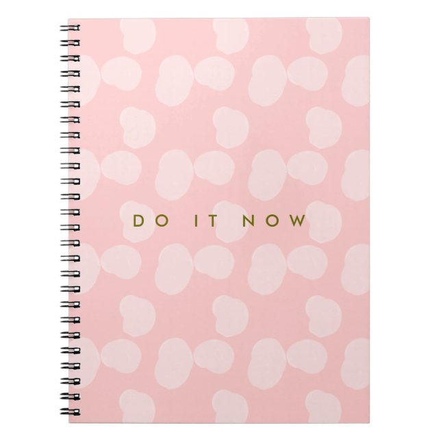 Rosewater Smudges "Do It Now" Notebook (Front)