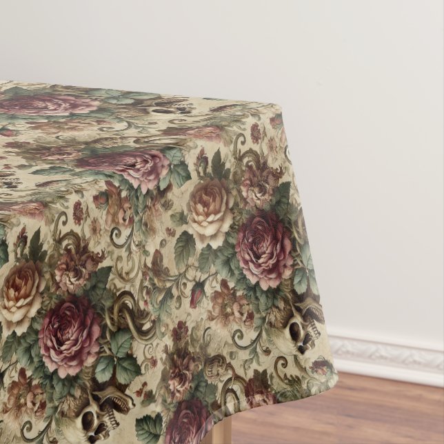 Rosewood Crematory – Gothic Medium Pattern Tablecloth (In Situ)