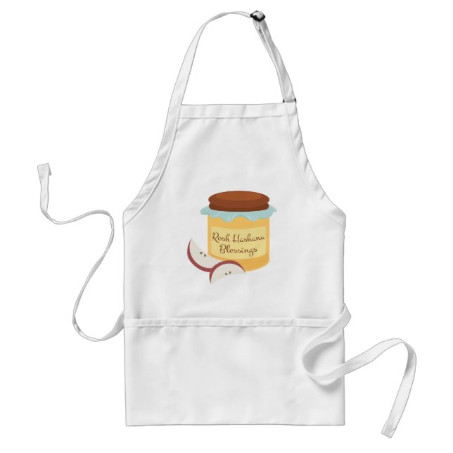 Rosh Hashana Blessings Standard Apron (Front)