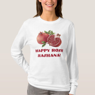 Rosh Hashana Jewish New Year Pomegranate Shirt