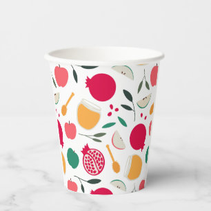 Rosh Hashana Paper Cups