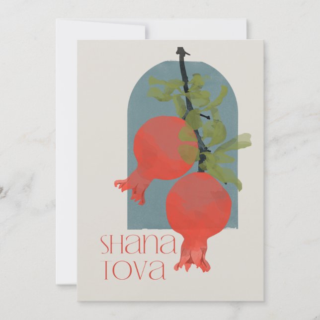 Rosh Hashana Shana Tova Personalised (Front)