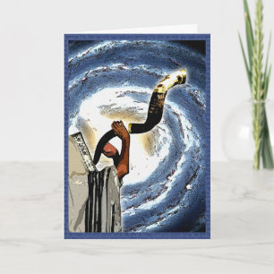 Rosh Hashanah Galaxy Card