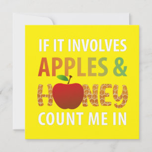 Rosh Hashanah - if it involves apples & honey  Thank You Card