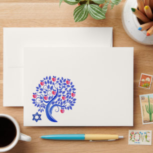 Rosh Hashanah. Jewish New Year Envelopes