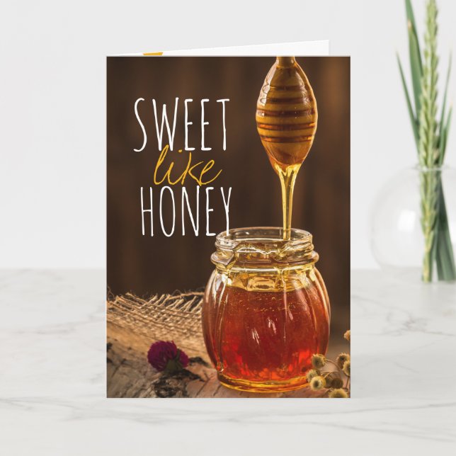 Rosh Hashanah Jewish New Year Greeting Holiday Card (Front)