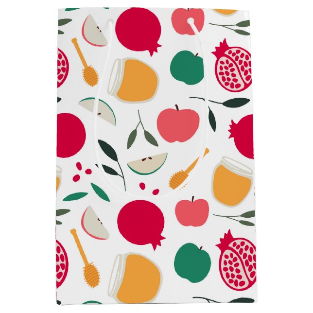 Rosh Hashanah Medium Gift Bag (Front)