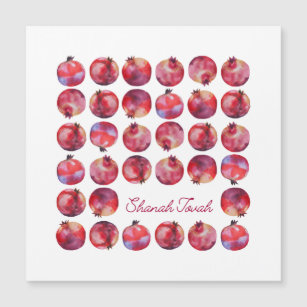 Rosh Hashanah Shanah Tovah Wishes Pomegranate Art