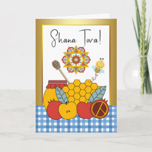 Rosh Hashanah Sweet Fruitful Year Card