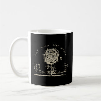Rosicrucian Emblem Dat Rosa Mel Apibus Hermetic Coffee Mug