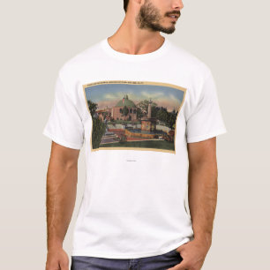 Rosicrucian Park, Fountain and Garden View T-Shirt