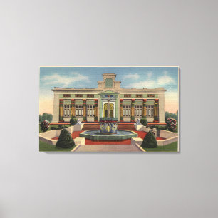Rosicrucian Park, Rose-Croix Sciene Bldg Canvas Print