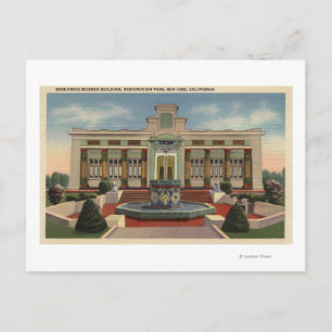 Rosicrucian Park, Rose-Croix Sciene Bldg Postcard