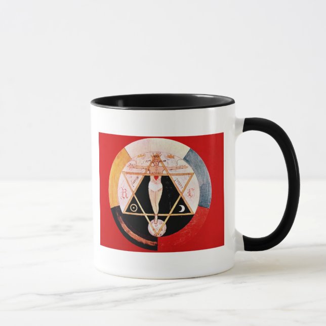 Rosicrucian symbol of the Hermetic Order Mug (Right)